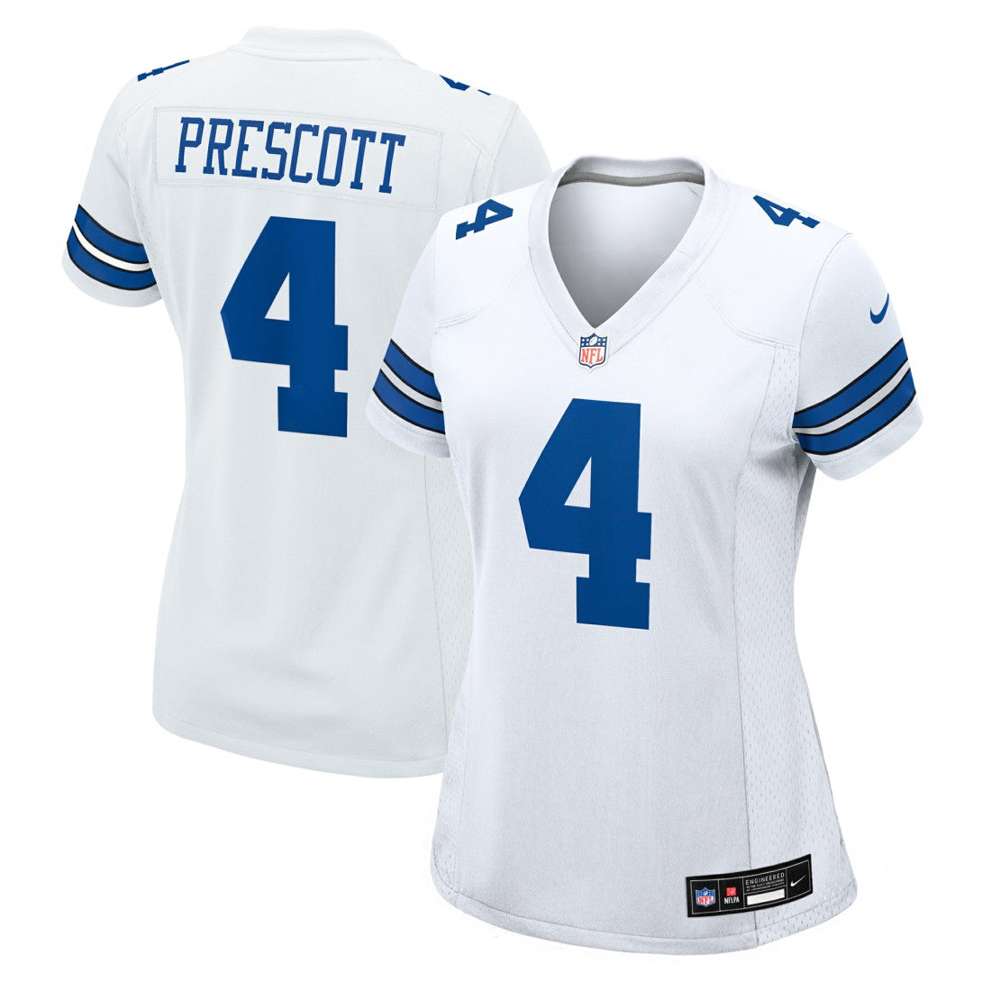NFL Dallas Cowboys Dak Prescott  Women's Team Game Jersey