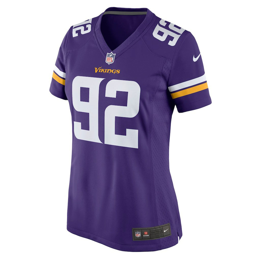 NFL Minnesota Vikings James Lynch  Women's Game Player Jersey