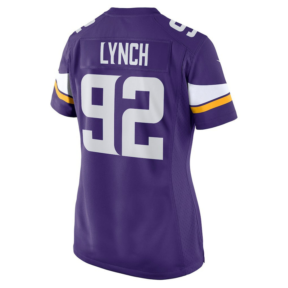 NFL Minnesota Vikings James Lynch  Women's Game Player Jersey