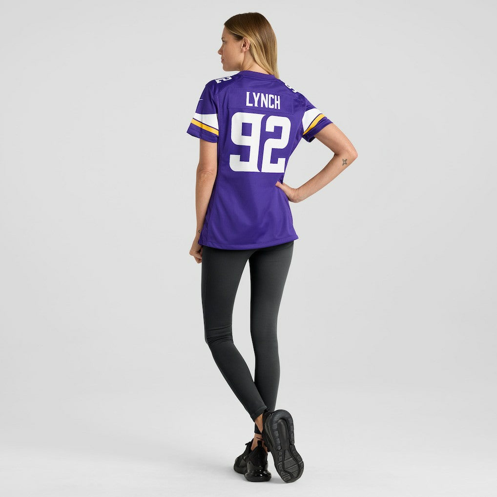 NFL Minnesota Vikings James Lynch  Women's Game Player Jersey