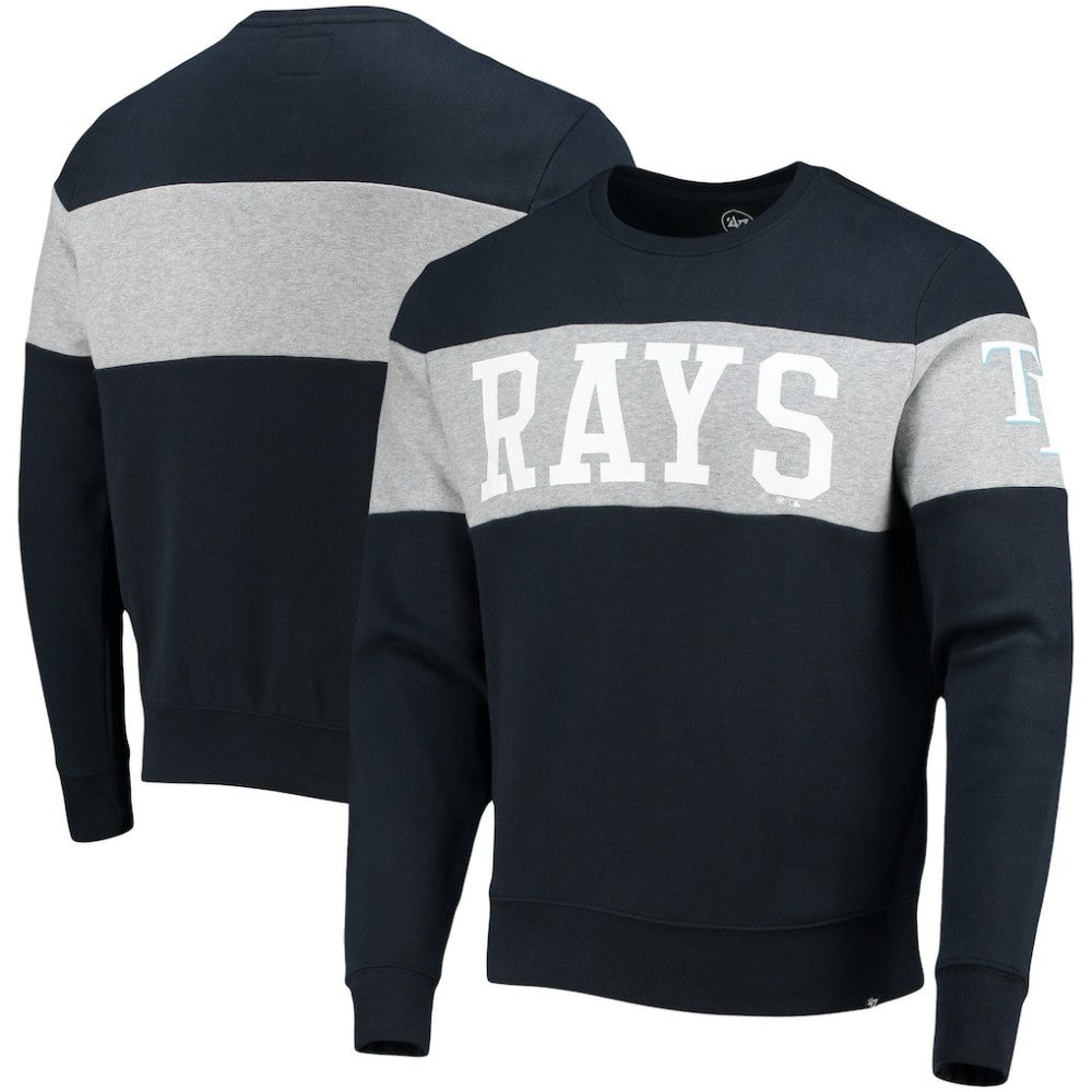 Tampa Bay Rays Interstate Pullover Sweatshirt - Navy | 47 brand