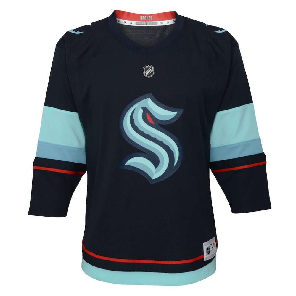 Seattle Kraken Youth Home Replica Custom Jersey