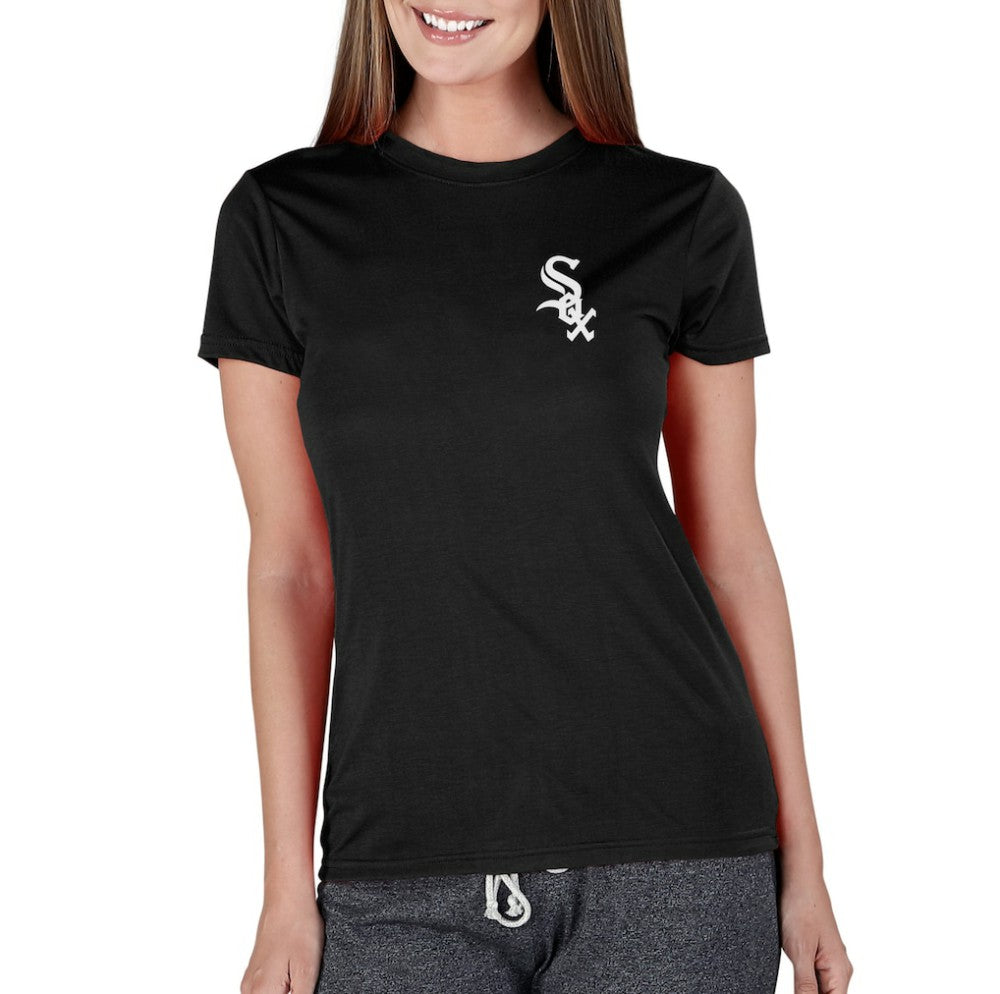 Chicago White Sox Concepts Sport Women's Marathon Knit Top - Black