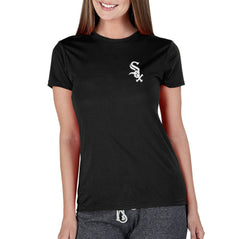 Chicago White Sox Concepts Sport Women's Marathon Knit Top - Black