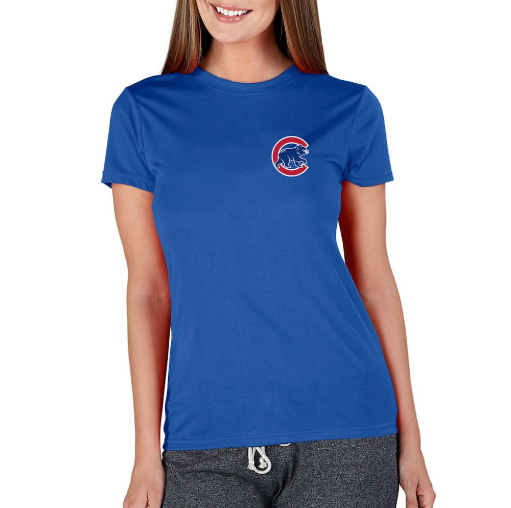 Chicago Cubs Concepts Sport Women's Marathon Knit Top - Royal