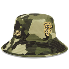 San Francisco Giants 2022 Armed Forces Day Bucket Hat - Camo | New Era