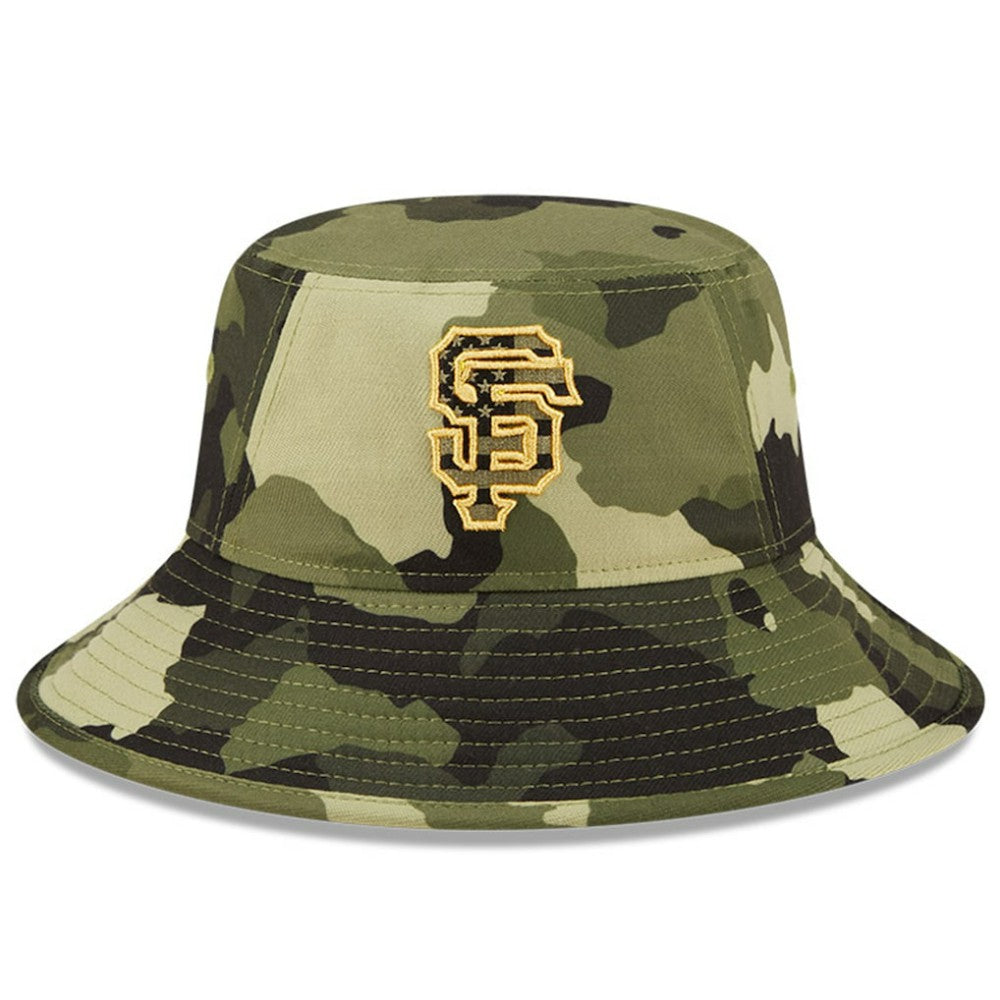 San Francisco Giants 2022 Armed Forces Day Bucket Hat - Camo | New Era