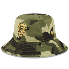 San Francisco Giants 2022 Armed Forces Day Bucket Hat - Camo | New Era
