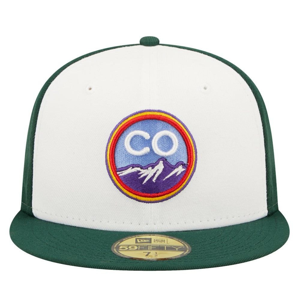 Colorado Rockies 2022 City Connect 59FIFTY Fitted Hat - White | New Era