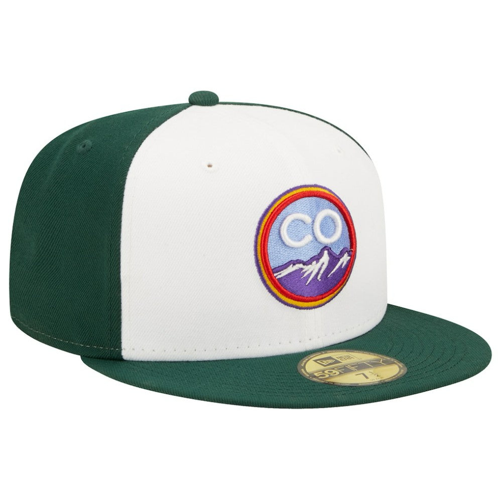 Colorado Rockies 2022 City Connect 59FIFTY Fitted Hat - White | New Era