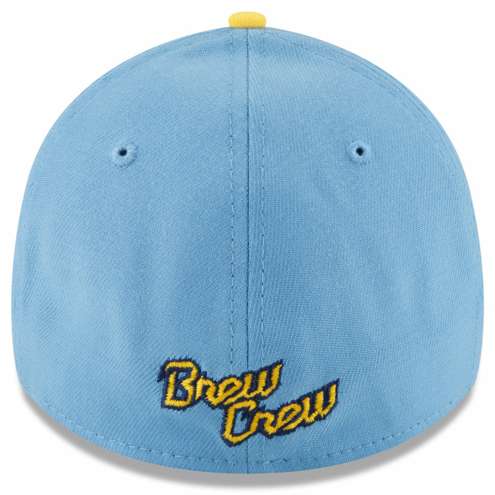 Milwaukee Brewers 2022 City Connect 39THIRTY Flex Hat - Powder Blue | New Era