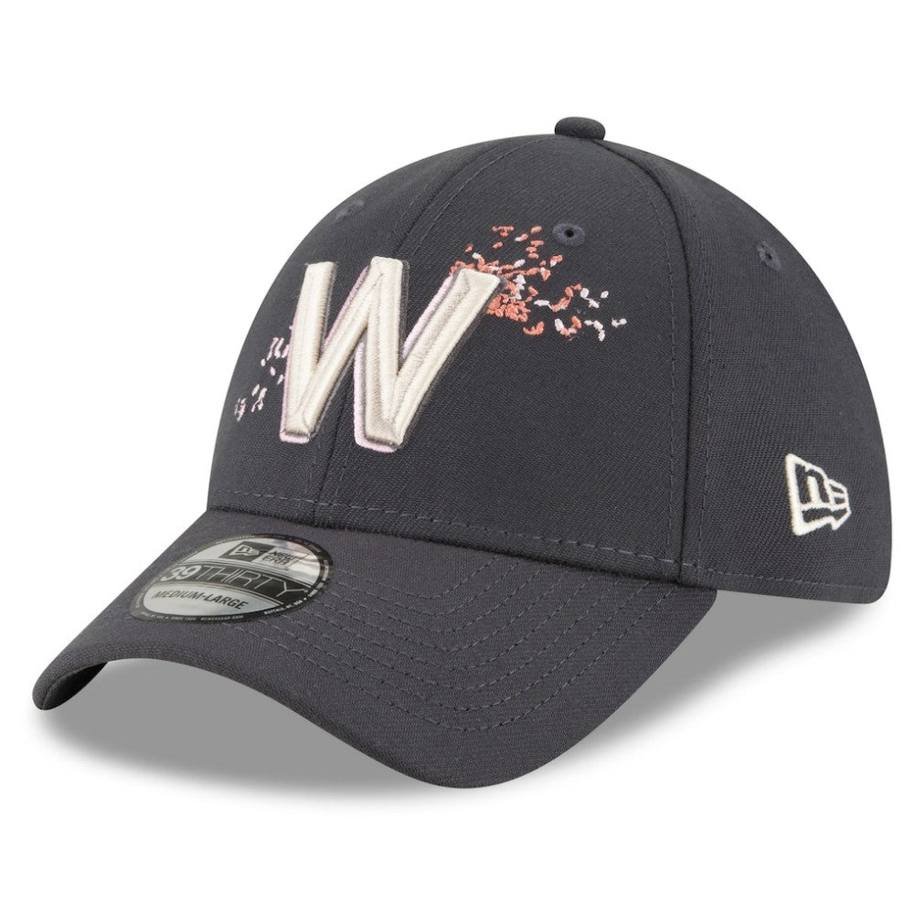 Washington Nationals 2022 City Connect 39THIRTY Flex Hat - Graphite | New Era