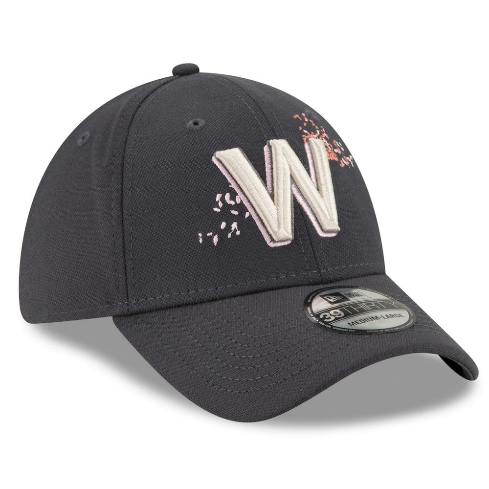 Washington Nationals 2022 City Connect 39THIRTY Flex Hat - Graphite | New Era
