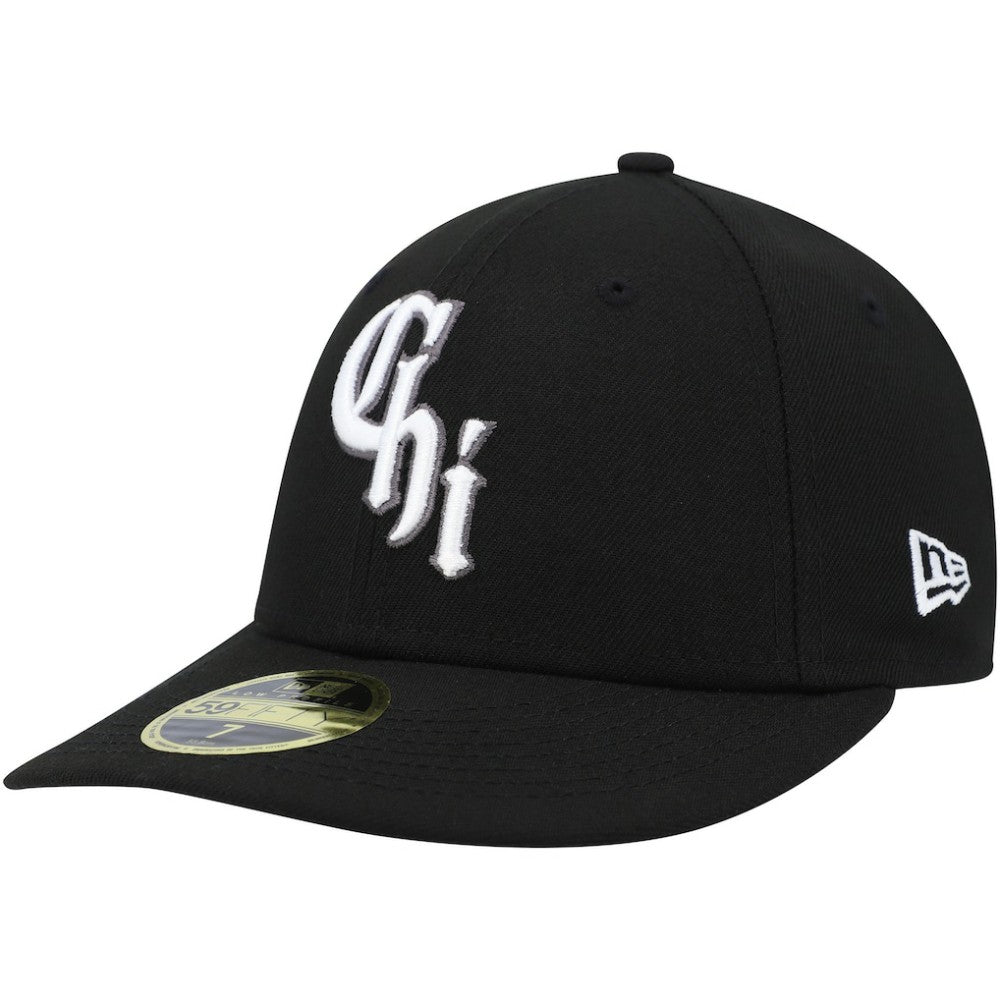 Chicago White Sox City Connect Low Profile 59FIFTY Fitted Hat - Black | New Era