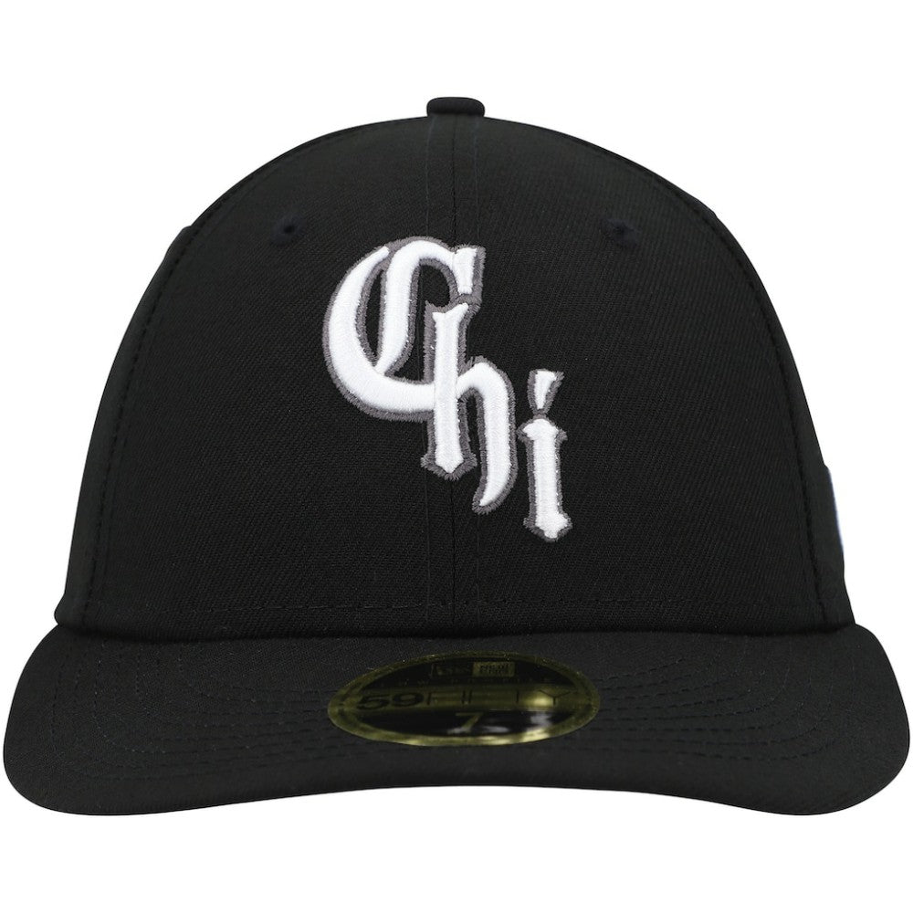 Chicago White Sox City Connect Low Profile 59FIFTY Fitted Hat - Black | New Era