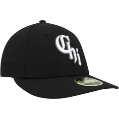 Chicago White Sox City Connect Low Profile 59FIFTY Fitted Hat - Black | New Era