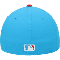 Miami Marlins City Connect 59FIFTY Fitted Hat - Blue/Red | New Era