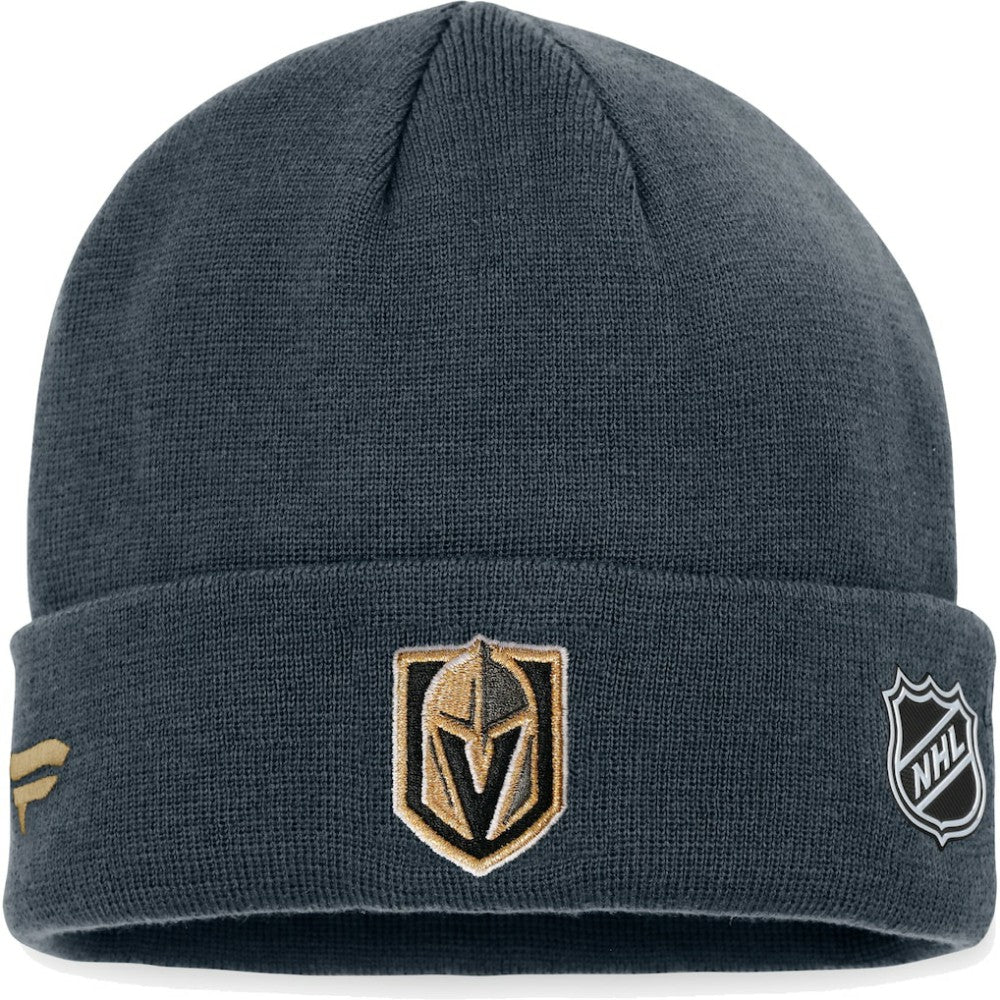 Vegas Golden Knights Fanatics Authentic Pro Rink Cuffed Knit Hat