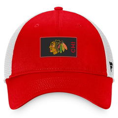 Chicago Blackhawks Fanatics Authentic Pro Rink Trucker Snapback Hat