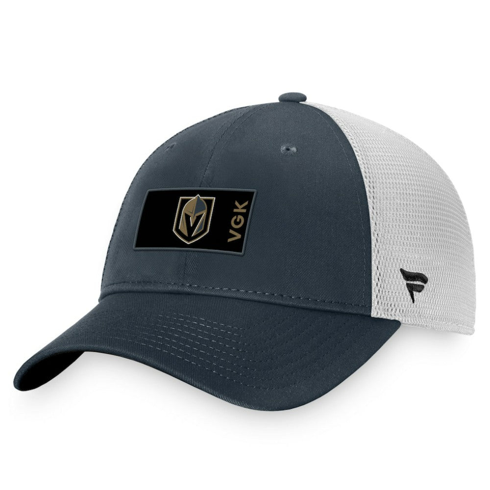 Vegas Golden Knights Fanatics Authentic Pro Rink Trucker Snapback Hat
