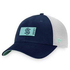 Seattle Kraken Fanatics Authentic Pro Rink Trucker Snapback Hat