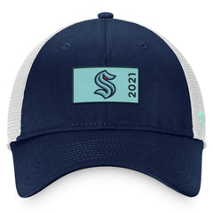 Seattle Kraken Fanatics Authentic Pro Rink Trucker Snapback Hat