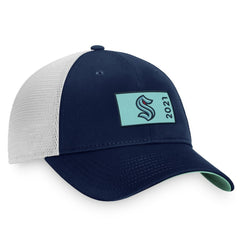 Seattle Kraken Fanatics Authentic Pro Rink Trucker Snapback Hat
