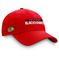 Chicago Blackhawks Fanatics Authentic Pro Rink Adjustable Hat