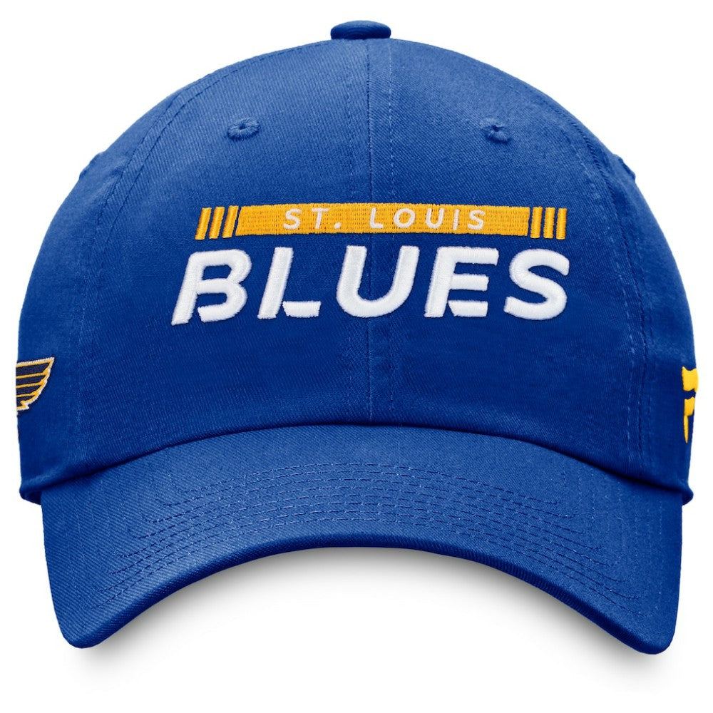 St. Louis Blues Fanatics Authentic Pro Rink Adjustable Hat