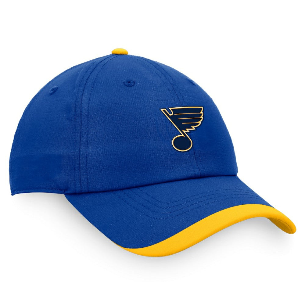 St. Louis Blues Fanatics Authentic Pro Rink Pinnacle Adjustable Hat