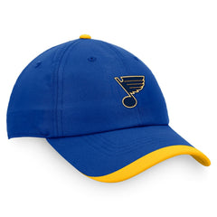 St. Louis Blues Fanatics Authentic Pro Rink Pinnacle Adjustable Hat