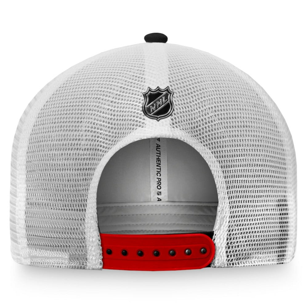 Chicago Blackhawks Fanatics Authentic Pro Rink Trucker Snapback Hat