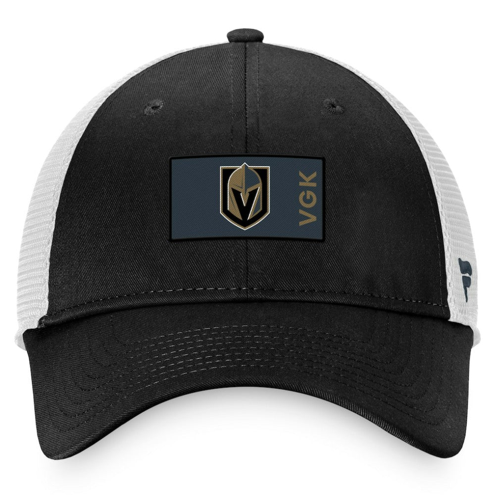 Vegas Golden Knights Fanatics Authentic Pro Rink Trucker Snapback Hat