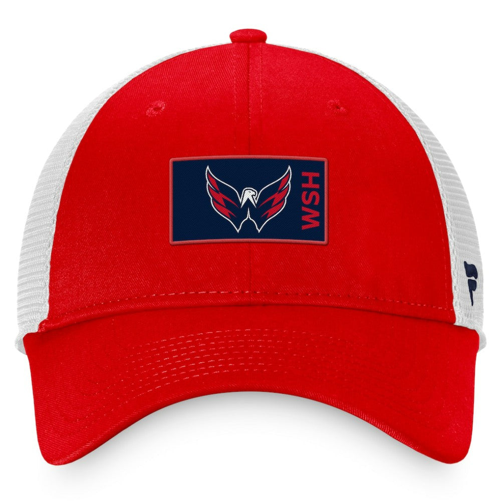 Washington Capitals Fanatics Authentic Pro Rink Trucker Snapback Hat