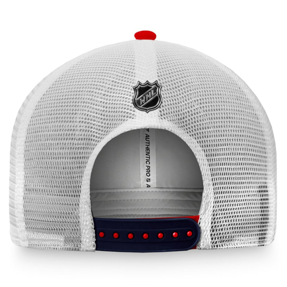 Washington Capitals Fanatics Authentic Pro Rink Trucker Snapback Hat