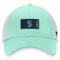 Seattle Kraken Fanatics Authentic Pro Rink Trucker Snapback Hat
