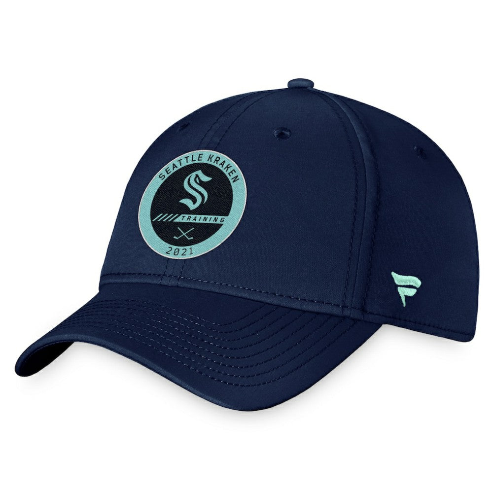 Seattle Kraken Fanatics 2021 Authentic Pro Training Camp Flex Hat