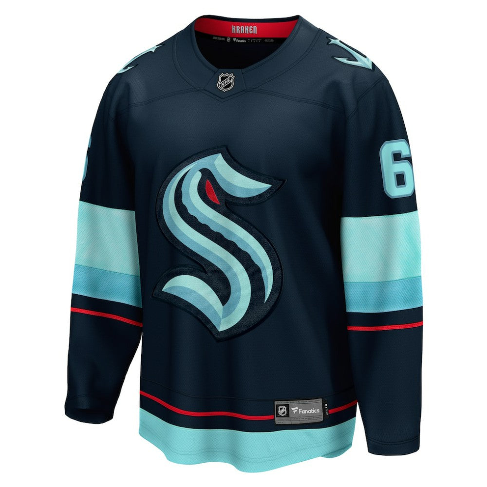 Adam Larsson Seattle Kraken Fanatics Home Breakaway Player Jersey