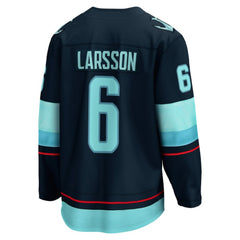 Adam Larsson Seattle Kraken Fanatics Home Breakaway Player Jersey