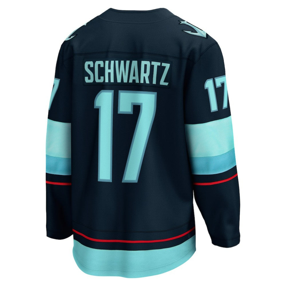 Jaden Schwartz Seattle Kraken Fanatics Home Breakaway Player Jersey