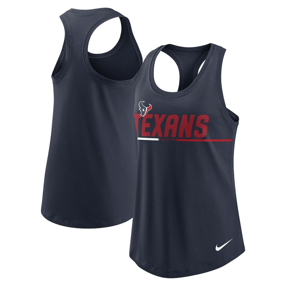 NFL Houston Texans Women's Team Name City Tri-Blend Racerback Tank Top