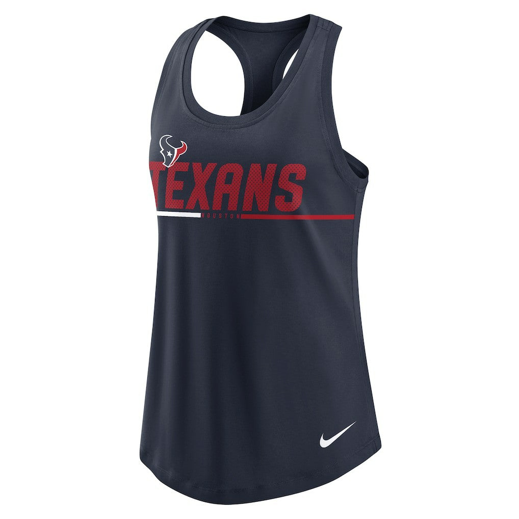 NFL Houston Texans Women's Team Name City Tri-Blend Racerback Tank Top