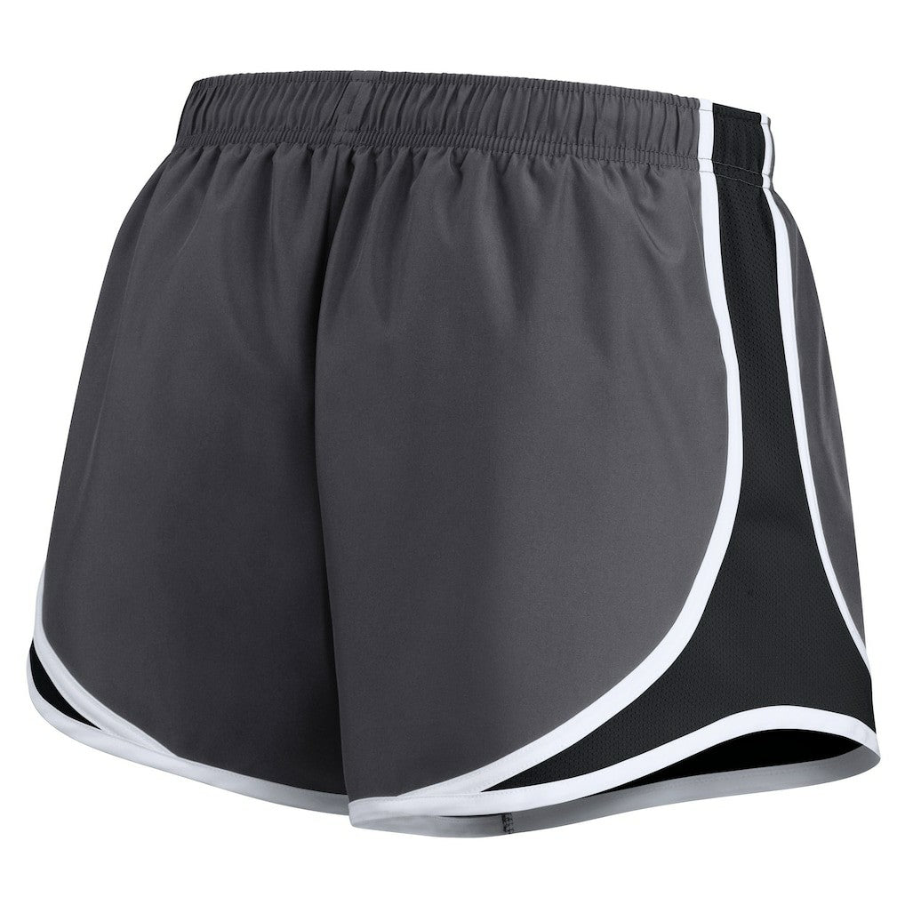 NFL Las Vegas Raiders Women's Plus Size Logo Performance Tempo Shorts