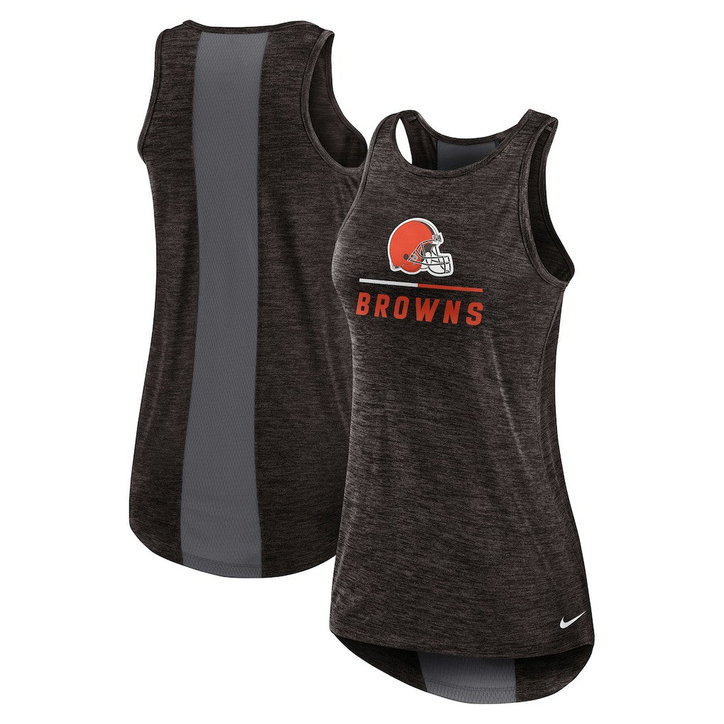 NFL Cleveland Browns Women's High Neck Performance Tank Top