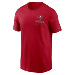 NFL Tampa Bay Buccaneers Sideline Infograph Lockup Performance T-Shirt