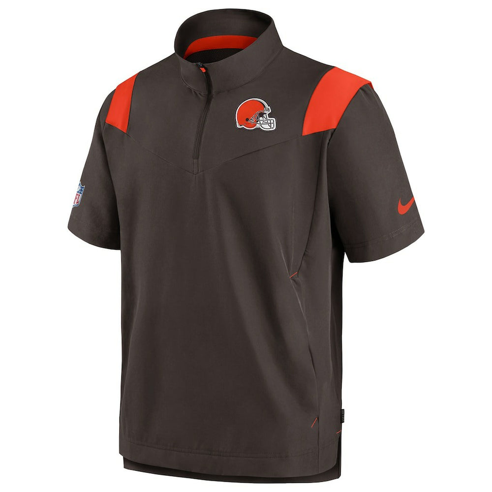 NFL Cleveland Browns Sideline Coaches Chevron Lockup Pullover Top