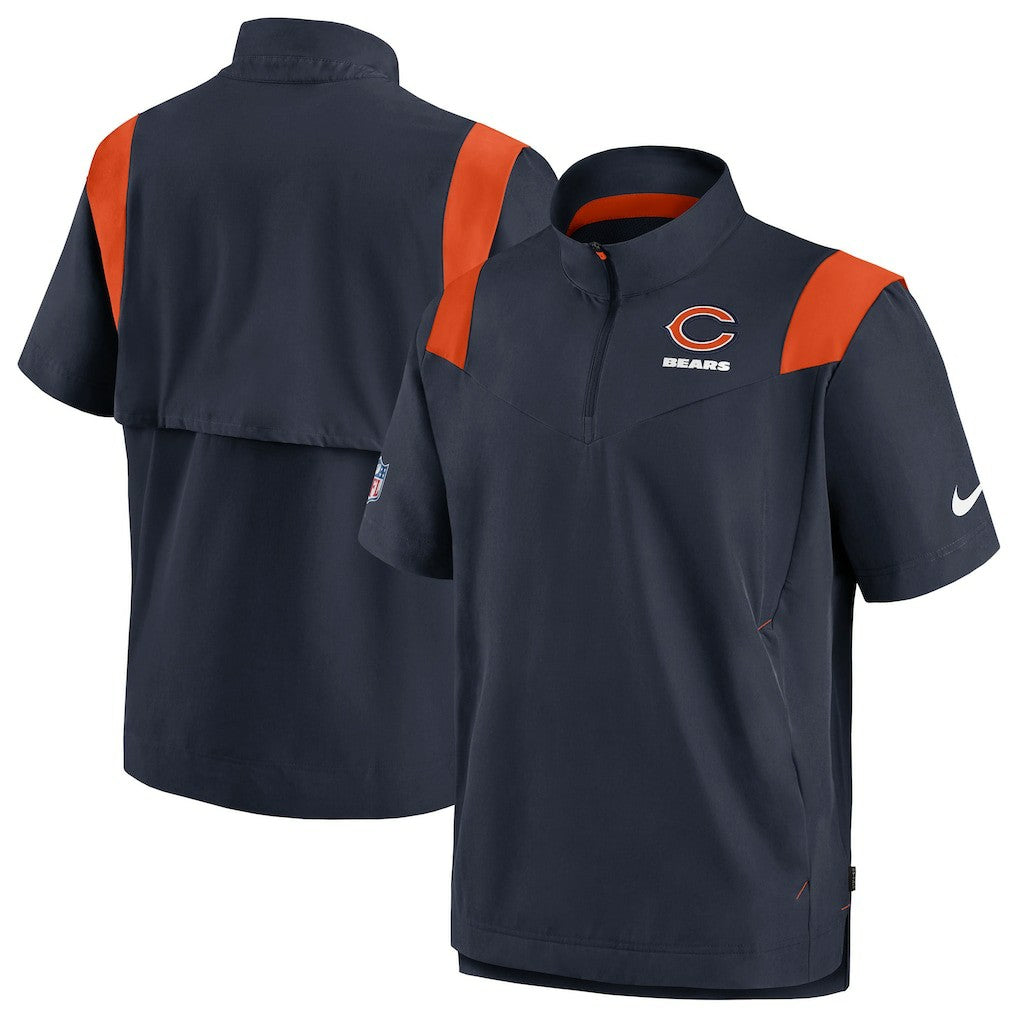 NFL Chicago Bears Sideline Coaches Chevron Lockup Pullover Top