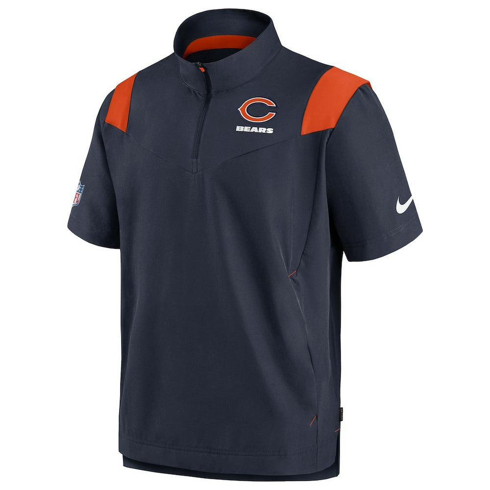 NFL Chicago Bears Sideline Coaches Chevron Lockup Pullover Top
