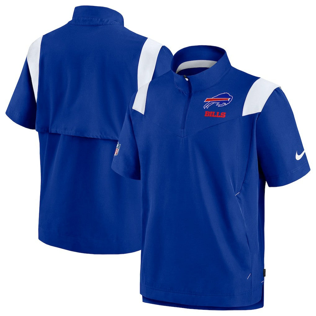 NFL Buffalo Bills Sideline Coaches Chevron Lockup Pullover Top