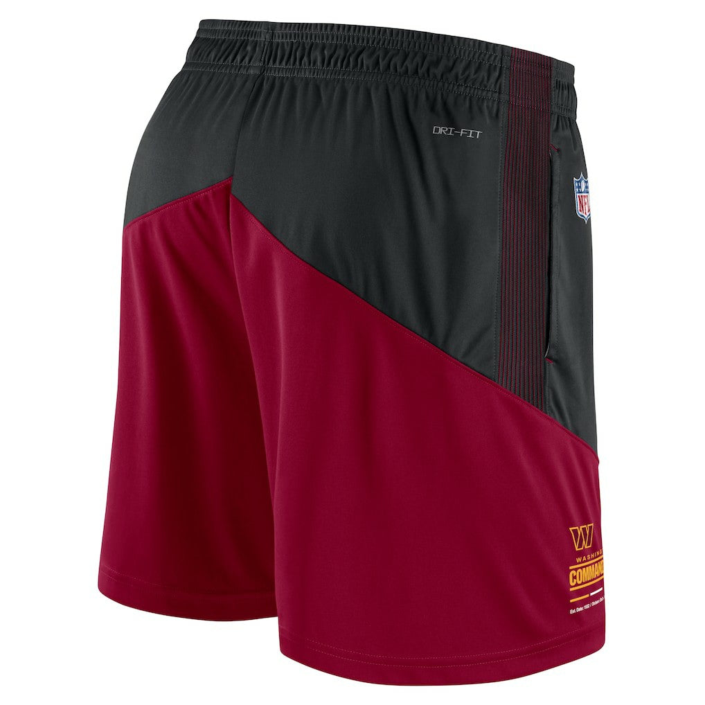 NFL Washington Commanders Sideline Primary Lockup Performance Shorts